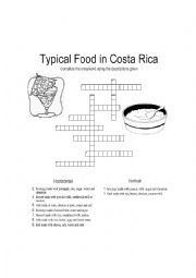 typicsl food in Costa Rica