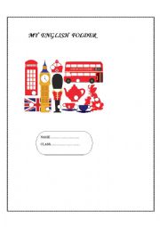 English Worksheet: My English folder