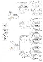English Worksheet: Listening - Minimal pairs (D)
