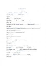 English Worksheet: THE INCREDIBLES 