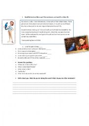 Rio worksheet