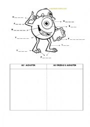 English Worksheet: parts of the body