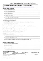 English Worksheet: Paul and Pierre in Paris. Book link and activities.