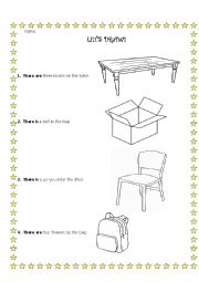 English Worksheet: Preposition