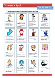 Participle Adjectives