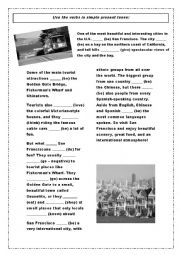 English Worksheet: San Francisco