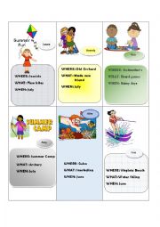 English Worksheet: Dialogue Cards no.5 last 6 cards