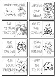 Friendship Booklet