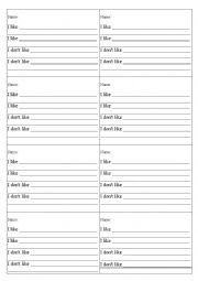 English Worksheet: Detective - Ice-breaker activity - I like + ing