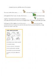 English Worksheet: Animals and toys