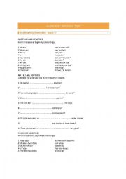 English Worksheet: Practice Grammar Test