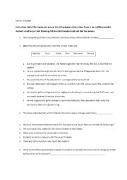 English Worksheet: Movie Printable- Accepted
