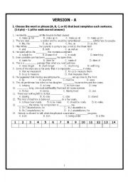 English Worksheet: ADVANCED ielts PRACTICE