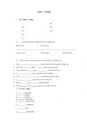 English Worksheet: Present Perfect Simple