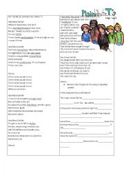 English Worksheet: Hey There Delilah by Plain White Ts