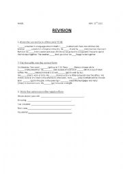 English Worksheet: Simple Present