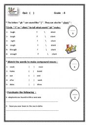 vocabulary and grammar exercises - prep., stage 