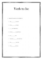 Verb To Be