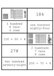 Place Value Match 2