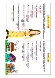 English Worksheet: ADJECTIVES VS ADVERBS