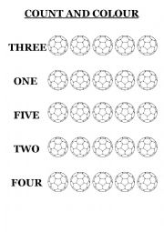 English Worksheet: NUMBERS