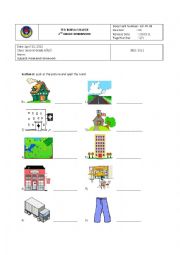 English Worksheet: General 2nd grade ESL Homework