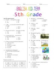 5th Grade Mid Term