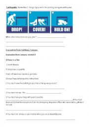 English Worksheet: Giving instructions