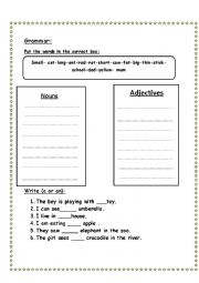 English Worksheet: grammar exercises