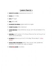 English Worksheet: revision