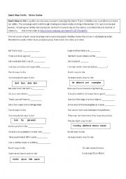 English Worksheet: Dumb ways to die