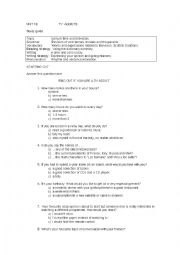 English Worksheet: Revision of tenses, modal verbs and the Passive