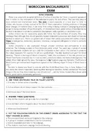 English Worksheet: active citizenship