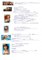 The Croods worksheet