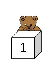 Prepositions of Place - Wheres the bear? Treasure hunt flashcards and worksheet
