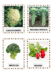 English Worksheet: VEGETABLES PART 1 DOC.