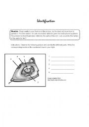 English Worksheet: Identification