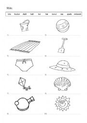 English Worksheet: Summer