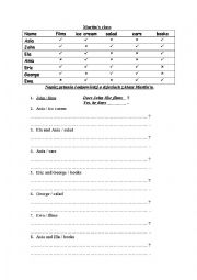 English Worksheet: Martins class - Present Simple