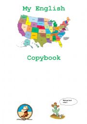 Copybook cover school year 2014