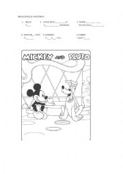 English Worksheet: Greetings for Kids