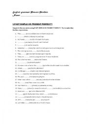 Present perfect