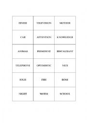 English Worksheet: Rhymes