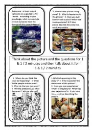 English Worksheet: GEPT ORAL SPEAKING  -- PICTURE CARDS-2