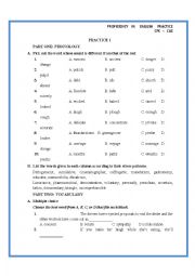 CPE CAE 1  PRACTICE with suggested key