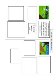English Worksheet: Fable: THE HARE AND THE TURTLE