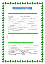 Present and past tenses