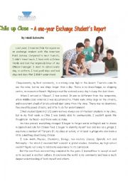 English Worksheet: Abroad Courses