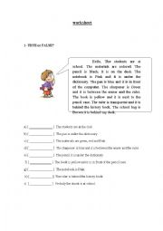 English Worksheet: Reading