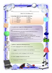 Science Tier 2 Vocabulary